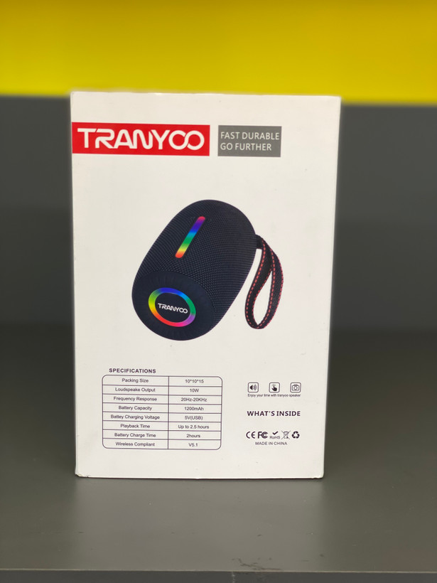 اسپیکر بلوتوثی قابل حمل برند Tranyoo ترانیو مدل T_BS34